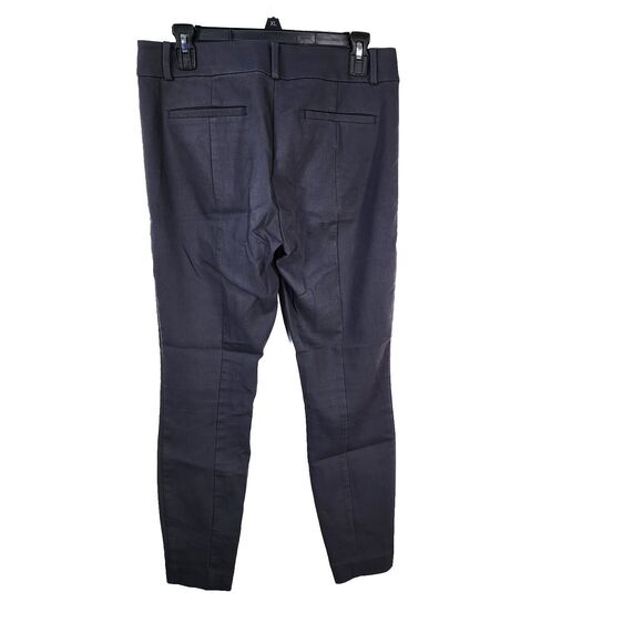 Ann Taylor Loft Womens Pants Size 6 Blue Marisa Skinny Fit Ankle Slacks Trousers - Picture 2 of 8